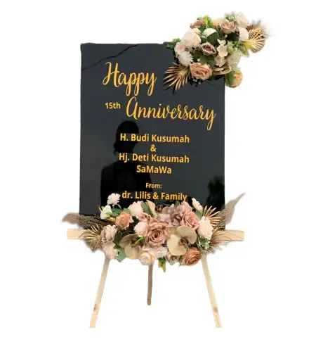 Papan Bunga Akrilik Kemlayan