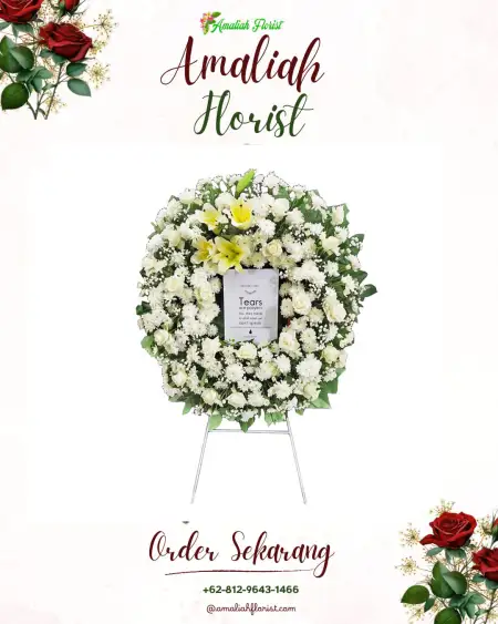 Krans Bunga Duka Kemlayan